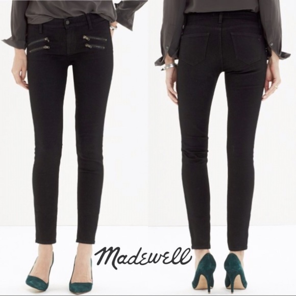 Madewell Denim - Madewell Skinny Skinny Zipper Detail Jeans Size 25